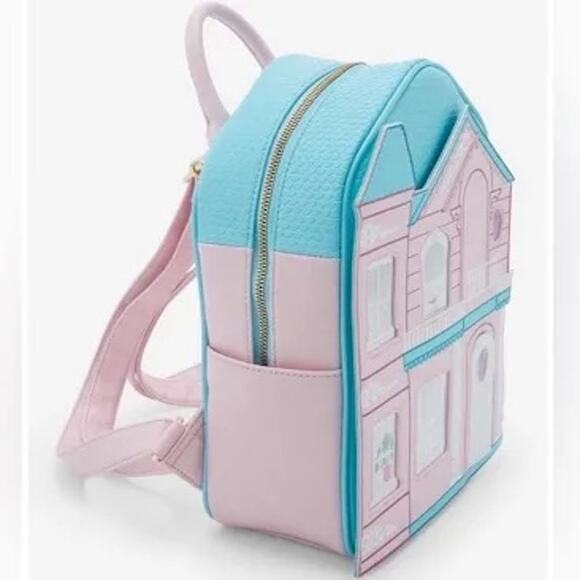 NWT! Barbie Her Universe Dreamhouse Mini Backpack - Picture 3 of 4